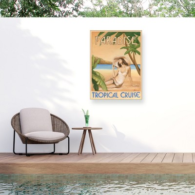 "Paradise Woman" Outdoor Canvas