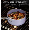 KOCH SYSTEME CS 1QT Ceramic Nonstick Saucepan with Lid, Purple - 4 of 4
