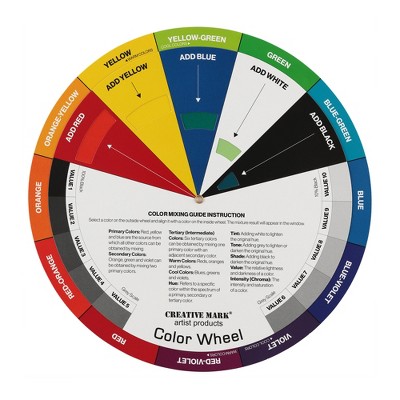 Creative Mark Color Wheel Mixing Guide 9.25