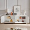 TIRAMISUBEST Sideboard Storage Cabinet TV Stand Modern Style Cabinet for Living room/Kitchen/Bedroom - 3 of 4