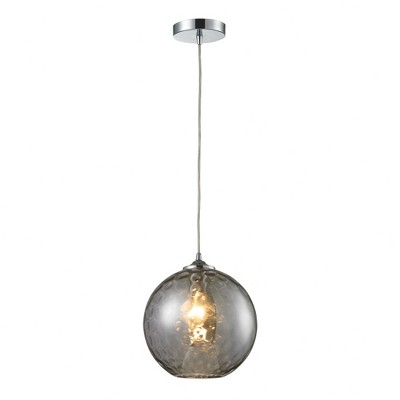 Elk Home Watersphere 1 - Light Pendant in  Smoke