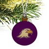 Ashland University Primary Logo Mini Small Tiny Wood Christmas Tree Holiday Ornament - 3 of 4