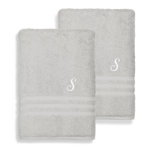 Linum Home Textiles 100% Turkish Cotton 2PC Denzi Bath Sheet Set - 1 of 1