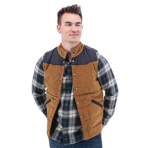 Old Ranch Brands Men's Reese Quilted Cord Vest - 1 of 4