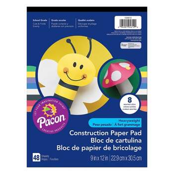 Bulk 500 Pc. Pacon® Art Street® Lightweight 10-Color Construction Paper Pad