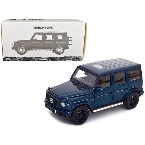 限定特価】 minichamps 1/18 Mercedes Benz G500 W463 2020 ブルー