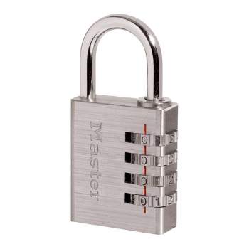 Master Lock 643D Combination Lock, 1-9/16-Inch Silver - Door Lock