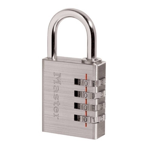 Master Lock Resettable Combination Lock Brass - Office Depot