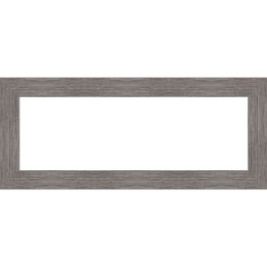 Amanti Art Pinstripe Plank Grey Framed Dry Erase Magnetic Board - 1 of 4