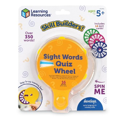 Learning Resources Spin And Learn Wheels Sight Words
