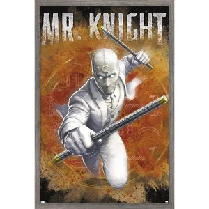 Trends International Marvel Moon Knight - Mr. Knight Framed Wall Poster Prints - 1 of 4