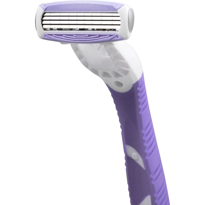 Women&#39;s Four Blade Disposable Razor - 3ct - up &#38; up&#8482;, 5 of 10