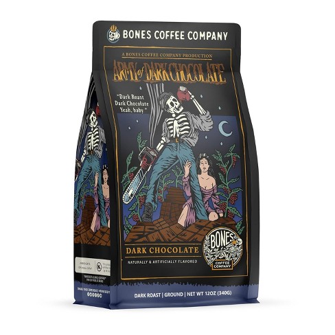 Bones Coffee Company Army of Dark Chocolate Decaf 12 oz (Ground) - image 1 of 4