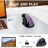 2.4G Wireless Mouse, Cordless Computer Mice Wireless Mouse - 2 Pack - 2 of 4