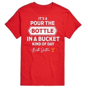 Men's - Yellowstone - Bottle In Bucket Day Short Sleeve Graphic T-Shirt - 1 of 4