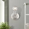 Livex Lighting Lansdale 1 - Light Vanity in  Brushed Nickel - 4 of 4