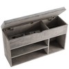 Shoe Storage Bench with Cushion - 4 of 4