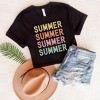 Simply Sage Market Women's Summer Stacked Colorful Short Sleeve Graphic Tee - 3 of 3