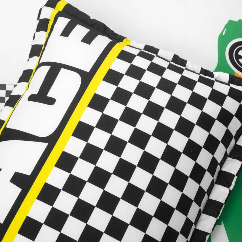 Kids' Racing Cars Reversible Oversized Comforter Set - Lush Décor, 5 of 10