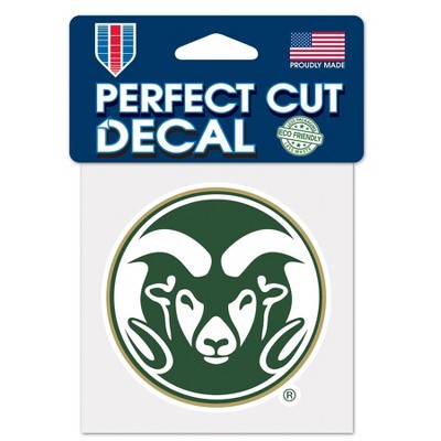 NCAA Colorado State Rams 4"x4" Logo Decal