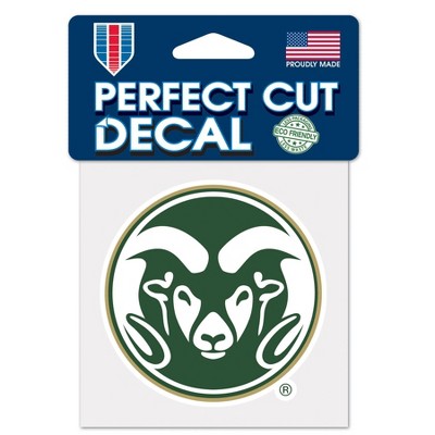 NCAA Colorado State Rams 4"x4" Logo Decal