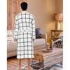 ADR Plush Fleece Men's Robe, Soft Cozy Warm Men's Bathrobe, Bath Robe - 3 of 4