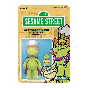 Sesame Street Alligator King & the 7th Son Super7 Reaction Action Figure - 1 of 1