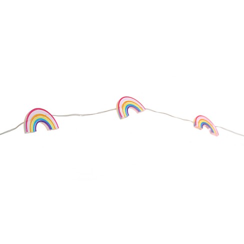 fairy led rainbow string lights white - room essentials™