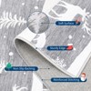 Christmas Area Rugs, Christmas Rugs with Xmas Tree Reindeer Snowflake for Holiday Decor,Low Pile Washable Rug for Dining Room, Bedroom - 4 of 4