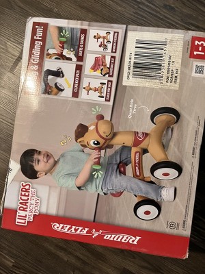 Radio Flyer Lil' Racers Percy the Pony Riding Toy: Steel & Plastic