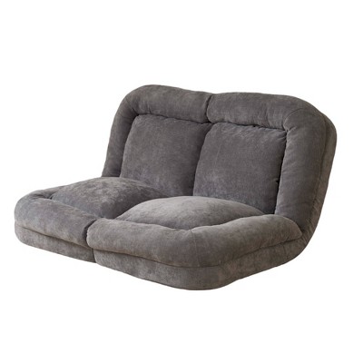GlasFlength Bean Bag seats, Stylish and Comfortable Seating for Every Home, Contemporary, Classic Modern Designs, Gray,63.7”*59.8”*31.1"
