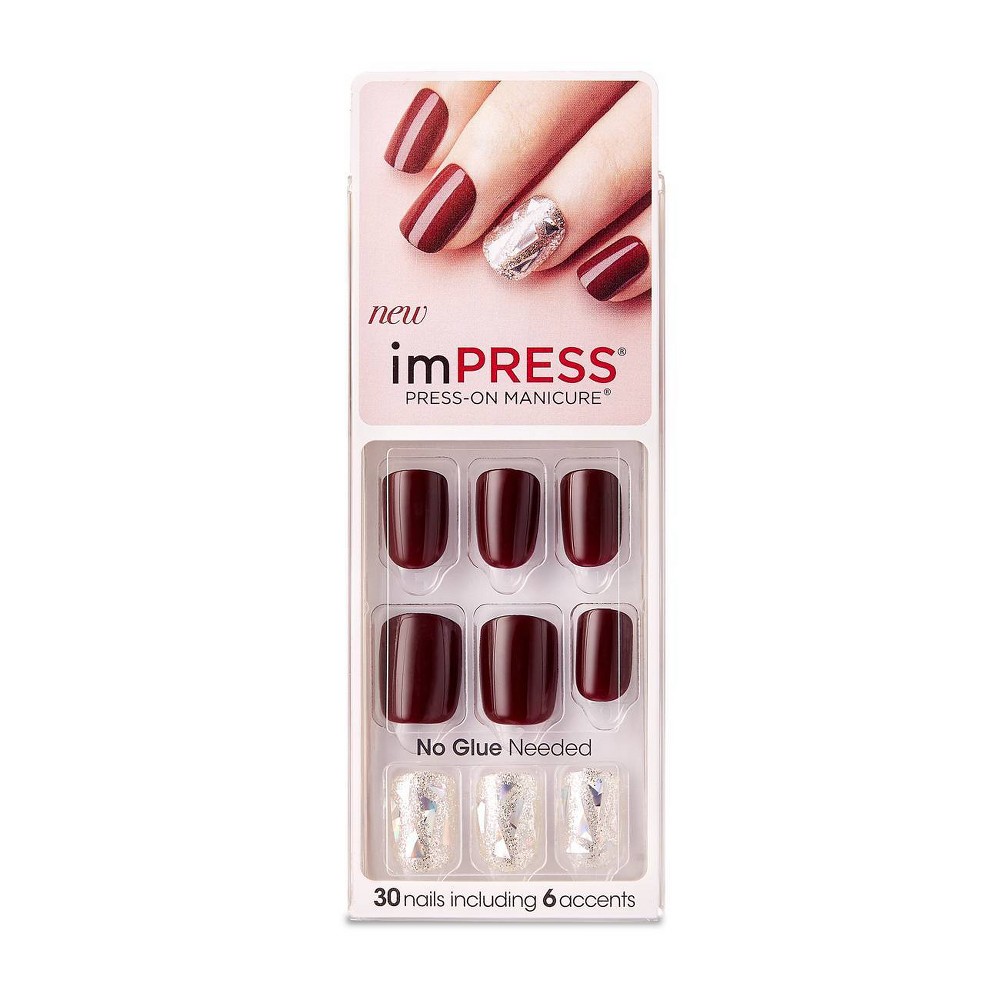 UPC 731509566666 product image for Kiss imPRESS False Nails Kiss & Tell - 30ct | upcitemdb.com