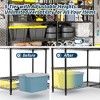 Garage Storage Shelves, Heavy-Duty Shelving Unit, Garage Corner Shelf, Max.3300LBS Capacity Metal Shelf for Home ,Commercial - 3 of 4