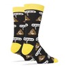 JY Instyle Poop Emoji Women's Crew Socks - 4 of 4