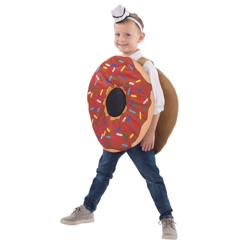 Dress Up America Sprinkle Doughnut Costume - Donut Tunic and Headband for Kids, 2 of 7