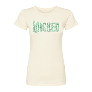 Women's - Wicked - Twisted Tree Branch Logo Fitted Graphic T-Shirt - 1 of 3