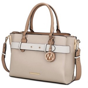 MKF Collection Jamie Vegan Leather Women's Satchel Bag by Mia K - 1 of 4