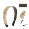 Unique Bargains Women's Retro Braided Headband 6.1"x4.72" 1 Pc - 3 of 4
