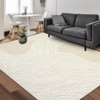 Washable Area Rugs for Living Room, Non Slip Low Pile  Rugs for Bedroom, Foldable Carpet Indoor Non-Shedding Floor Carpet for Office，Multiple size - 3 of 4
