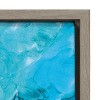 22" x 22" Sylvie Salty by Mentoring Positives Framed Wall Canvas Gray - Kate & Laurel All Things Decor - 3 of 4