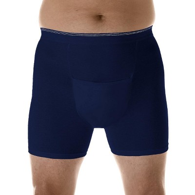 Wearever Men’s Incontinence H-Fly Boxer Brief Maximum Absorbency