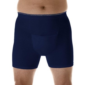 Wearever Men’s Incontinence H-Fly Boxer Brief Maximum Absorbency - 1 of 4