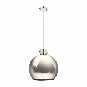 Newton Sphere - 1 Light Pendant In Industrial Style-17.13 Inches Tall and 16 Inches Wide - 1 of 1