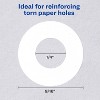 Avery Dispenser Pack Hole Reinforcements 1/4" Dia White 1000/Pack 05720 - 4 of 4