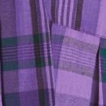 purple medallion plaid
