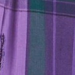 purple medallion plaid