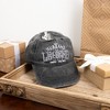 Pavilion Gift Company - Husband - Black Washed Cotton Twill Hat - Hats - 4 of 4
