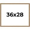 PosterPalooza | 36x28 Wood Antique Frame with UV Acrylic, 4 Finishes: Bronze, Gold, Silver, and Black - 2 of 4