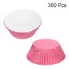 Unique Bargains Greaseproof Metallic Easy Release Baking Cups Standard 300 Pcs - 3 of 4