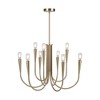 Artcraft Lighting Bronte 9 - Light Chandelier in  Brass - image 3 of 4